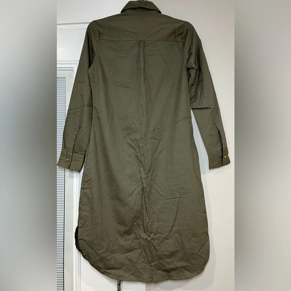 East Essence 🔹 Tunic Olive Green. XS - Picture 9 of 12